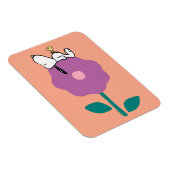 Peanuts | Snoopy & Woodstock Flower Whistle Magneet (Rechterzijde)