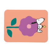 Peanuts | Snoopy & Woodstock Flower Whistle Magneet (Horizontaal)