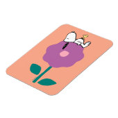 Peanuts | Snoopy & Woodstock Flower Whistle Magneet (Linkerzijde)