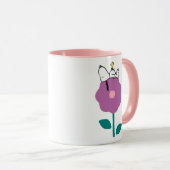 Peanuts | Snoopy & Woodstock Flower Whistle Mok (Voorkant rechts)