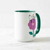 Peanuts | Snoopy & Woodstock Flower Whistle Mok (Voorkant rechts)