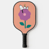 Peanuts | Snoopy & Woodstock Flower Whistle Pickleball Paddle (Voorkant)