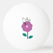 Peanuts | Snoopy & Woodstock Flower Whistle Pingpongbal (Voorkant)