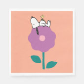 Peanuts | Snoopy & Woodstock Flower Whistle Servet (Voorkant)