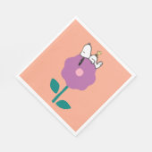 Peanuts | Snoopy & Woodstock Flower Whistle Servet (Hoek)