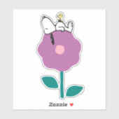 Peanuts | Snoopy & Woodstock Flower Whistle Sticker (Vel)