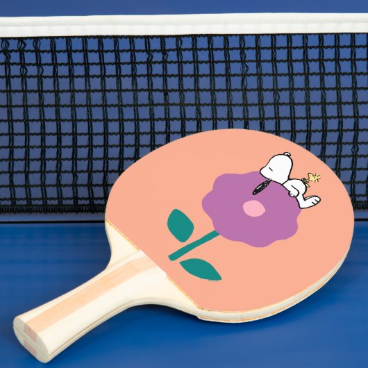Peanuts | Snoopy & Woodstock Flower Whistle Tafeltennisbatje (Insitu)