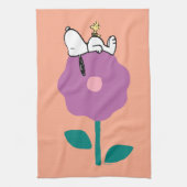 Peanuts | Snoopy & Woodstock Flower Whistle Theedoek (Verticaal)