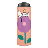 Peanuts | Snoopy & Woodstock Flower Whistle Thermosbeker (Voorkant)