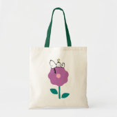 Peanuts | Snoopy & Woodstock Flower Whistle Tote Bag (Voorkant)