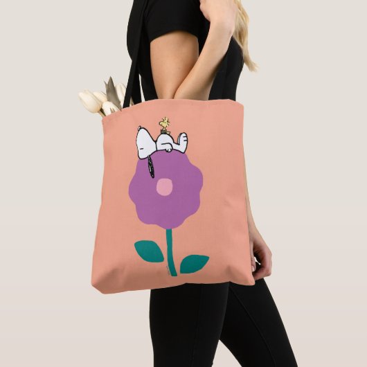 Peanuts | Snoopy & Woodstock Flower Whistle Tote Bag (Dichtbij)