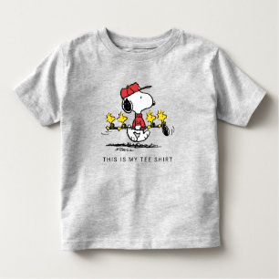 Peanuts   Snoopy, Woodstock & Friends Golf Kinder Shirts
