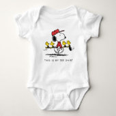 Peanuts | Snoopy, Woodstock & Friends Golf Romper (Voorkant)