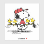 Peanuts | Snoopy, Woodstock & Friends Golf Sticker (Vel)