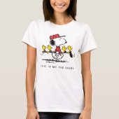 Peanuts | Snoopy, Woodstock & Friends Golf T-shirt (Voorkant)