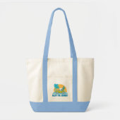 Peanuts | Snoopy & Woodstock Geniet van de reis Tote Bag (Voorkant)