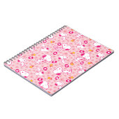 Peanuts | Snoopy & Woodstock Hart Patroon Notitieboek (Linkerzijde)