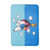 Peanuts | Snoopy & Woodstock heteluchtballon Badmat (Voorkant Verticaal)