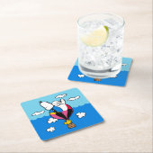 Peanuts | Snoopy & Woodstock heteluchtballon Kartonnen Onderzetters (Insitu)