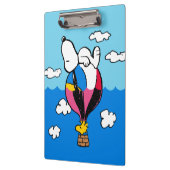 Peanuts | Snoopy & Woodstock heteluchtballon Klembord (Links)