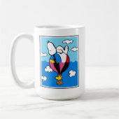 Peanuts | Snoopy & Woodstock heteluchtballon Koffiemok (Links)
