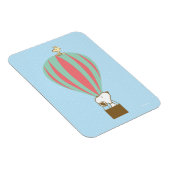 Peanuts | Snoopy & Woodstock heteluchtballon Magneet (Rechterzijde)