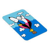 Peanuts | Snoopy & Woodstock heteluchtballon Magneet (Rechterzijde)