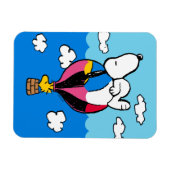 Peanuts | Snoopy & Woodstock heteluchtballon Magneet (Horizontaal)