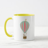 Peanuts | Snoopy & Woodstock heteluchtballon Mok (Links)