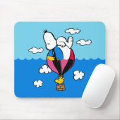 Peanuts | Snoopy & Woodstock heteluchtballon Muismat (Met muis)