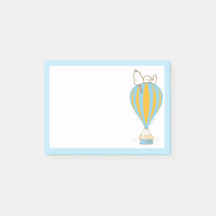 Peanuts Snoopy & Woodstock heteluchtballon Post-it® Notes