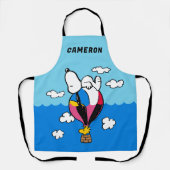 Peanuts | Snoopy & Woodstock heteluchtballon Schort (Voorkant)