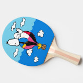 Peanuts | Snoopy & Woodstock heteluchtballon Tafeltennisbatje (Zijkant)