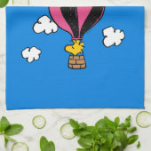 Peanuts | Snoopy & Woodstock heteluchtballon Theedoek (Gevouwen)