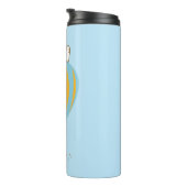 Peanuts | Snoopy & Woodstock heteluchtballon Thermosbeker (Geroteerd rechts)