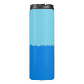 Peanuts | Snoopy & Woodstock heteluchtballon Thermosbeker (Achterkant)