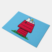 Peanuts | Snoopy & Woodstock Hondenhok Deurmat (Schuin)