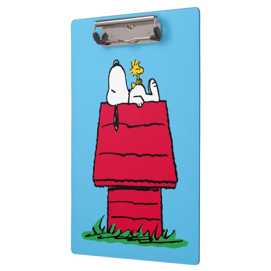 Peanuts | Snoopy & Woodstock Hondenhok Klembord (Links)
