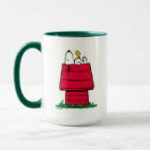 Peanuts | Snoopy & Woodstock Hondenhok Mok (Links)