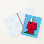 Peanuts | Snoopy & Woodstock Hondenhok Notitieboek (Binnen)