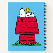 Peanuts | Snoopy & Woodstock Hondenhok Notitieboek (Achterkant)