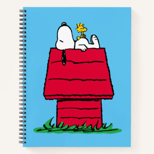 Peanuts   Snoopy & Woodstock Hondenhok Notitieboek