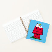 Peanuts | Snoopy & Woodstock Hondenhok Notitieboek (Binnen)