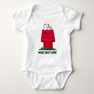 Peanuts Snoopy & Woodstock Hondenhok Romper