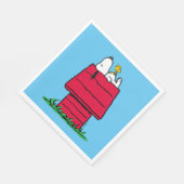 Peanuts | Snoopy & Woodstock Hondenhok Servet (Hoek)