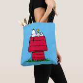 Peanuts | Snoopy & Woodstock Hondenhok Tote Bag (Dichtbij)