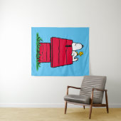 Peanuts | Snoopy & Woodstock Hondenhok Wandkleed (In Situ (horizontaal))