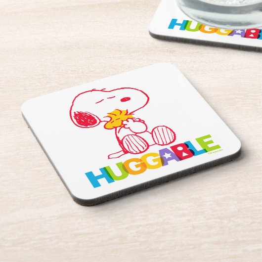 Peanuts | Snoopy & Woodstock Huggable Bier Onderzetter (Linkerzijde)