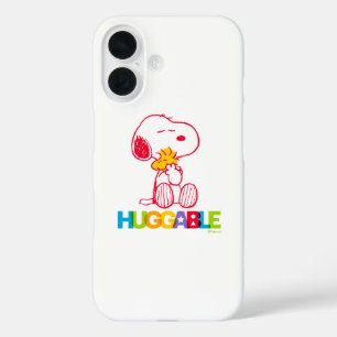 Peanuts Snoopy & Woodstock Huggable iPhone 16 Hoesje