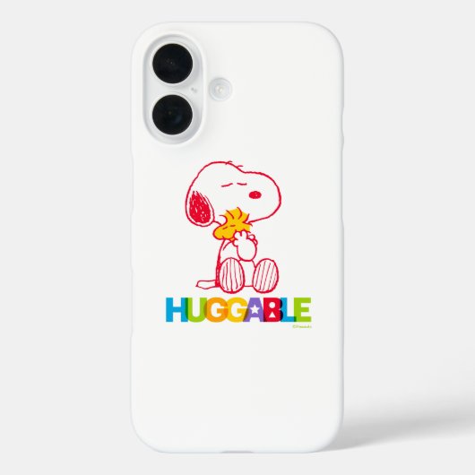 Peanuts | Snoopy & Woodstock Huggable Case-Mate iPhone Case (Achterkant)